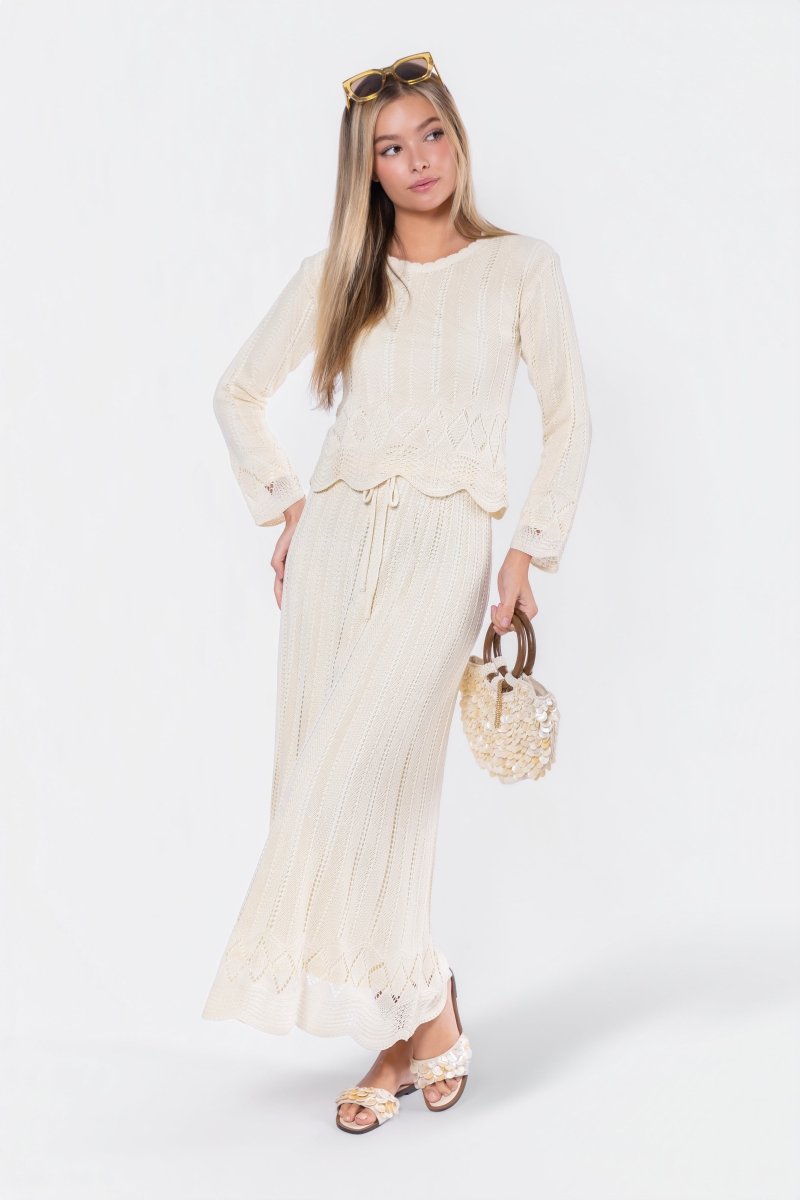 Kelly Skirt (Pastel Yellow)