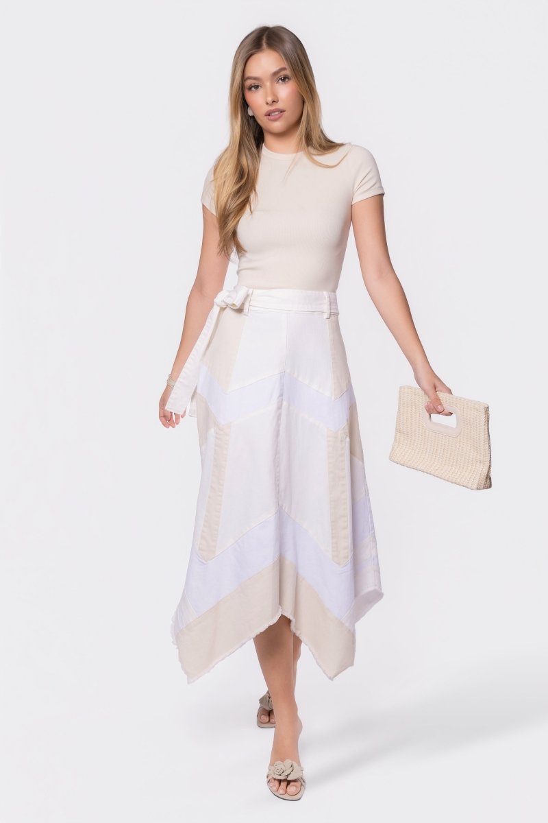 Kendra Skirt (Beige)
