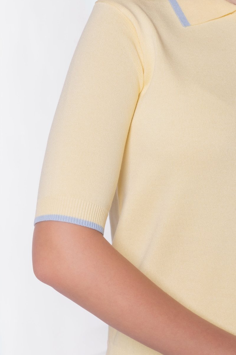 Leah Top (Light Yellow)