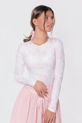 Leni Top (White/Pink)