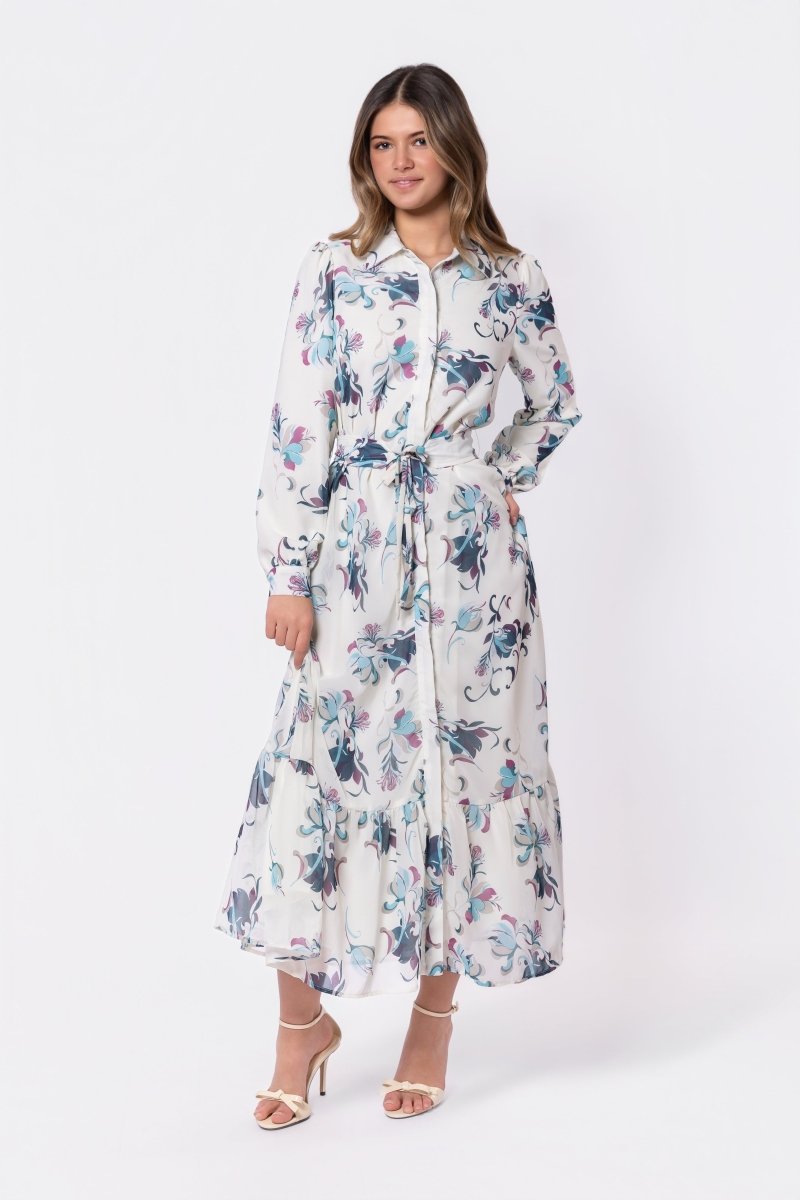 Lexi Dress (Ivory Ground)