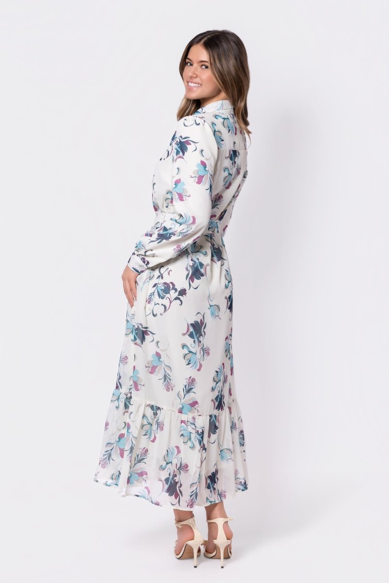 Lexi Dress (Ivory Ground)