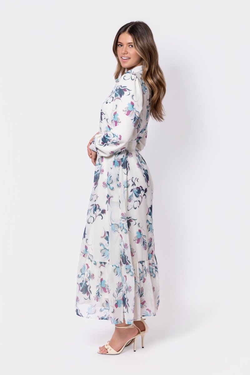 Lexi Dress (Ivory Ground)