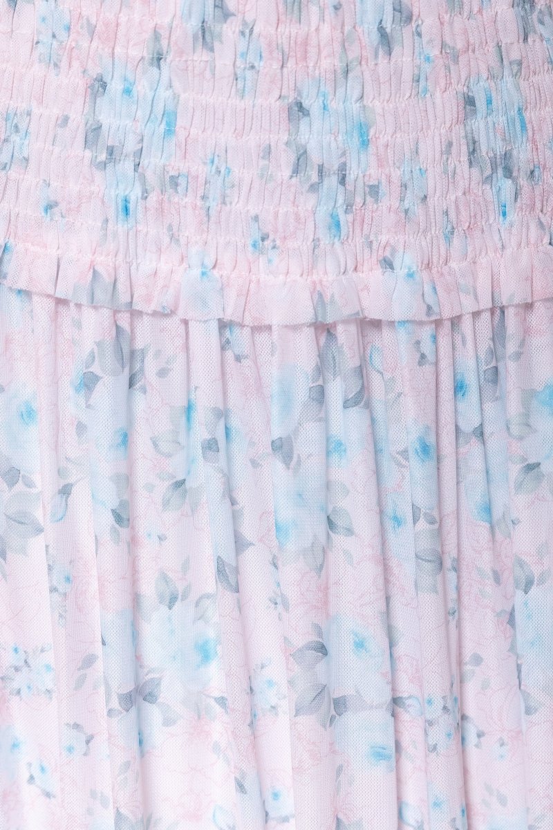 Liana Skirt (Pink /Blue)
