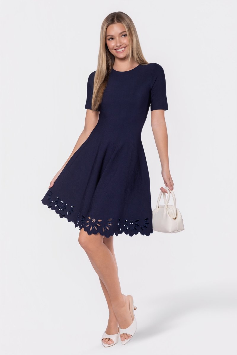 Lily Dress (Navy)