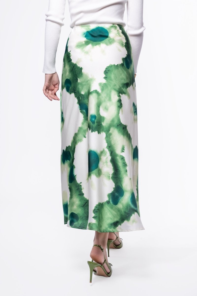 Lisa Skirt (Ivory/Green)