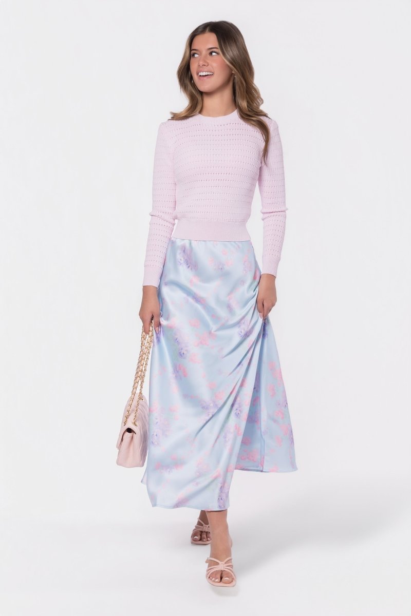 Lisa Skirt (Light Blue Purple)