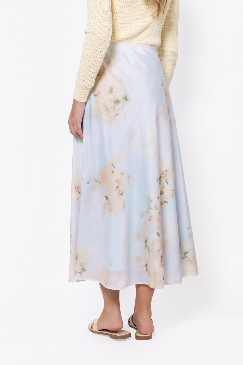 Lisa Skirt (Light Green/Beige)