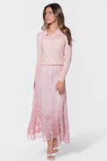 Lisa Skirt (Light Pink Flower)