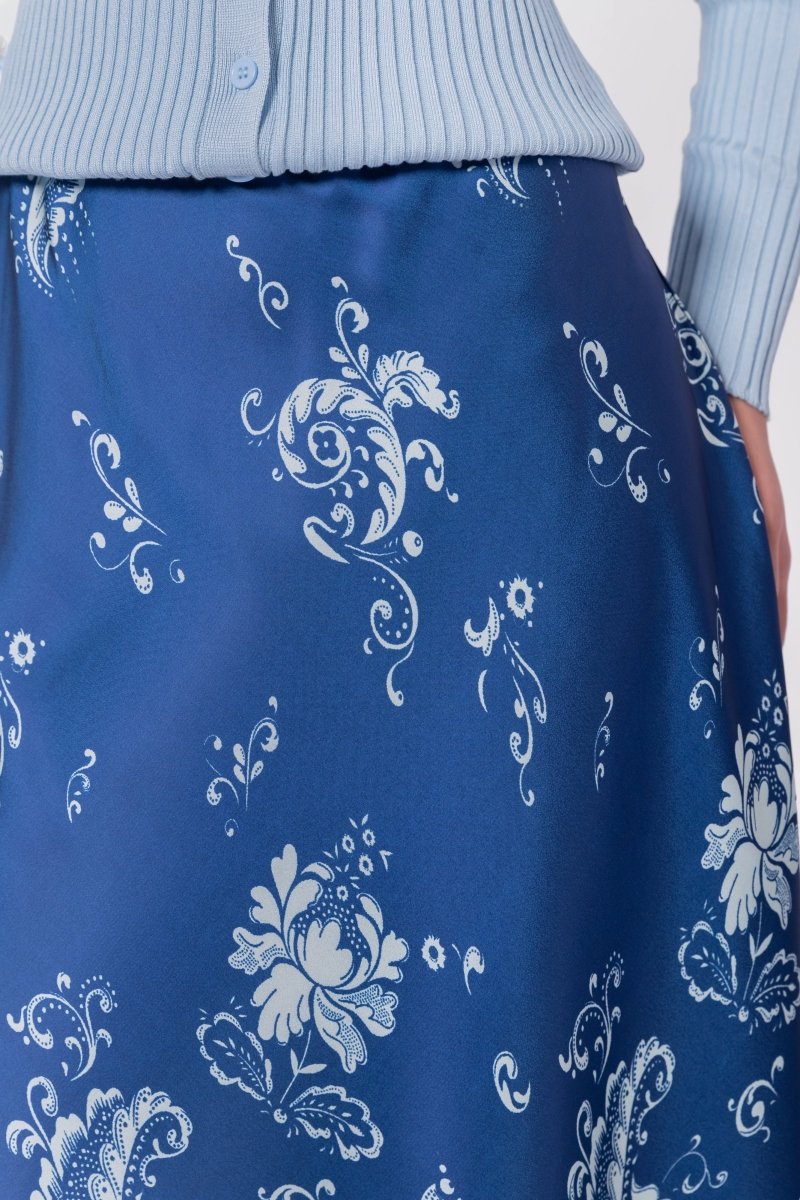 Lisa Skirt (Navy/Mint)