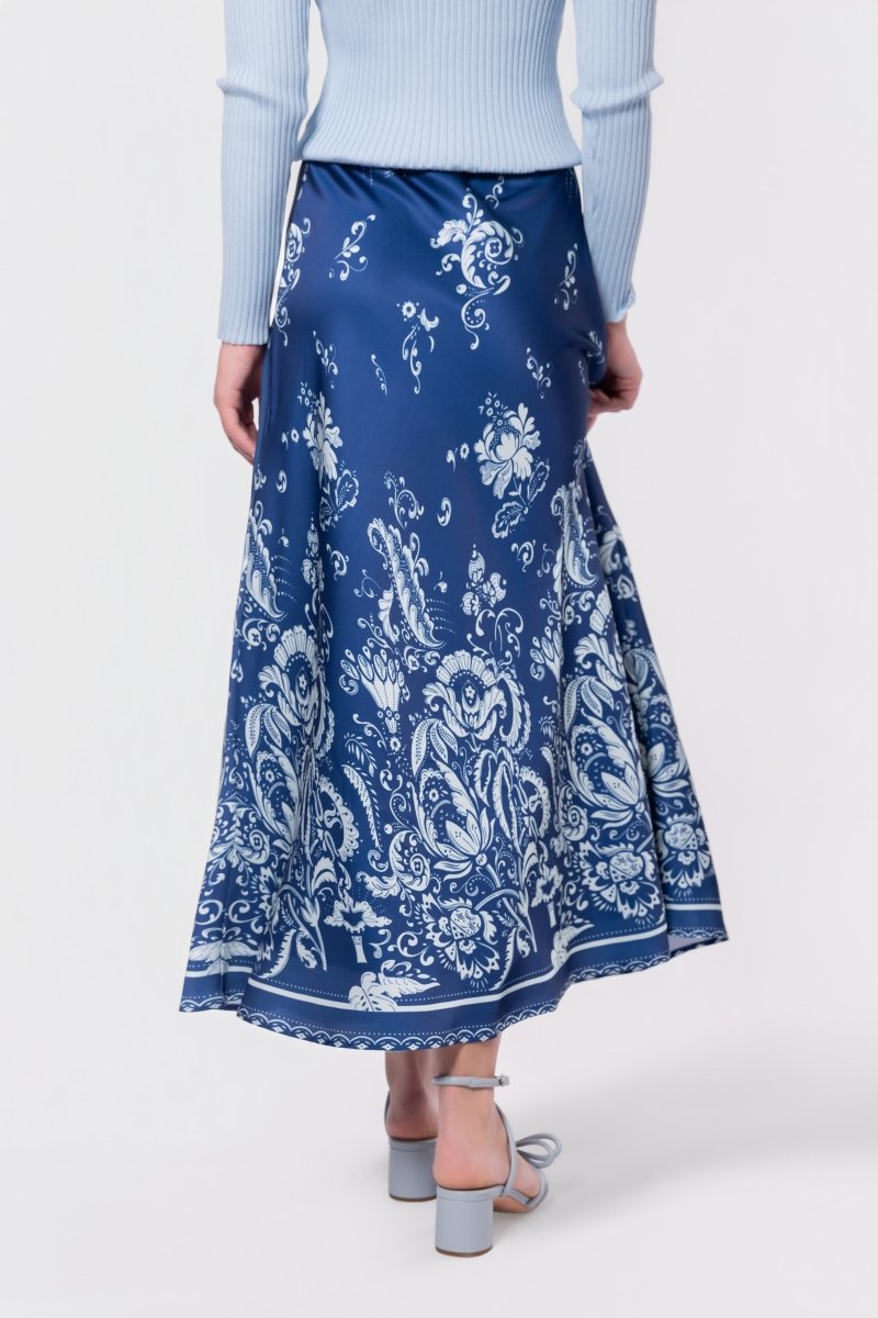 Lisa Skirt (Navy/Mint)
