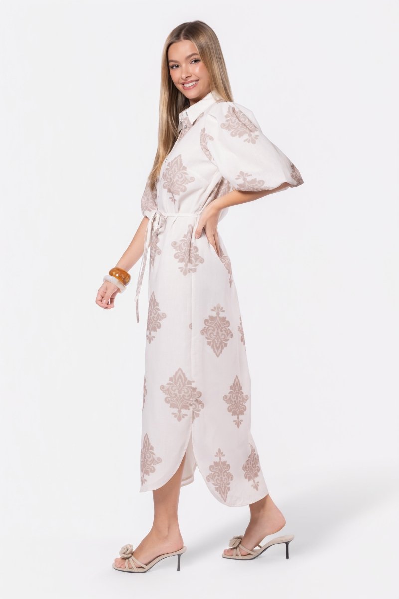 Lorelai Dress (Beige)