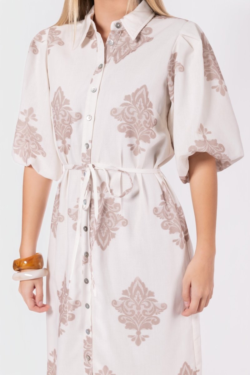 Lorelai Dress (Beige)