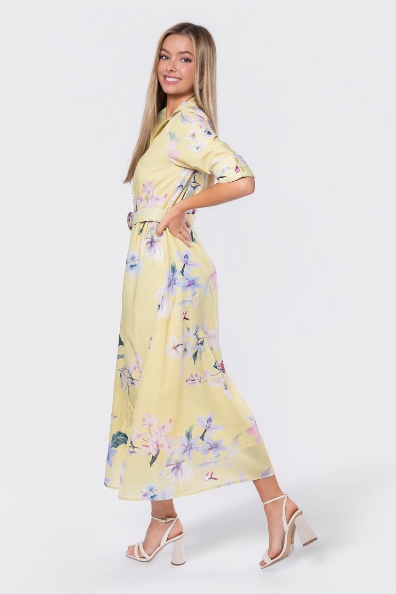 Lorina Dress (Yellow)