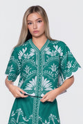 Lottie Top (Green White)