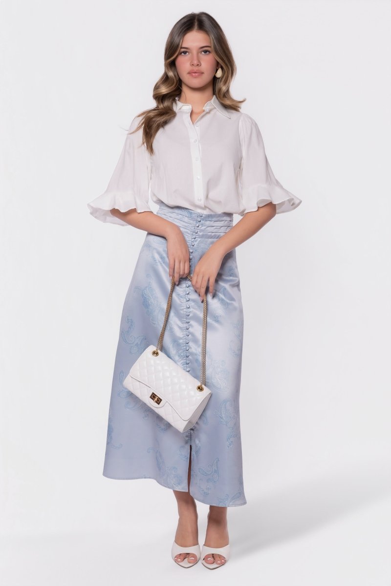 Lucy Skirt (Blue Grey)