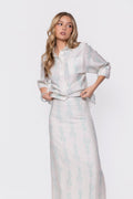 Lula Skirt (Green Pattern)