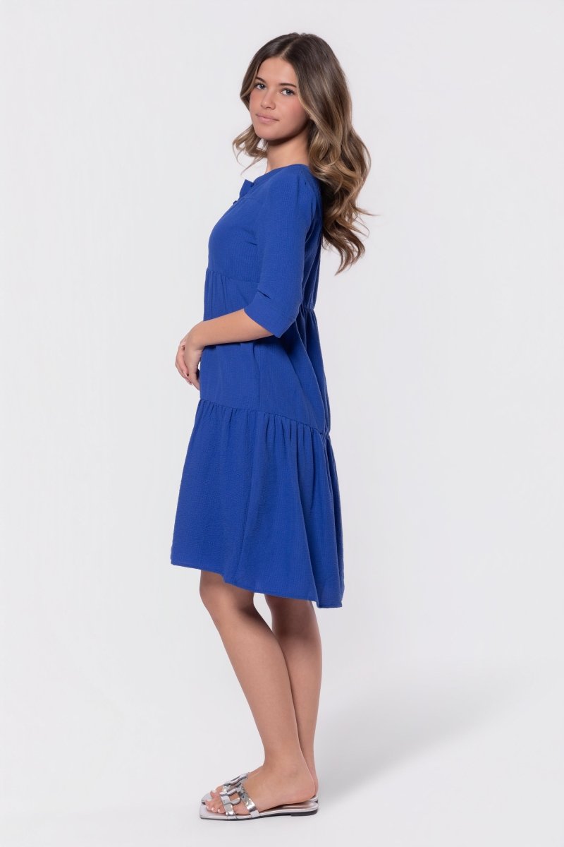 Mali Dress 38" (Royal Blue)