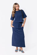 Malia Skirt (Navy)