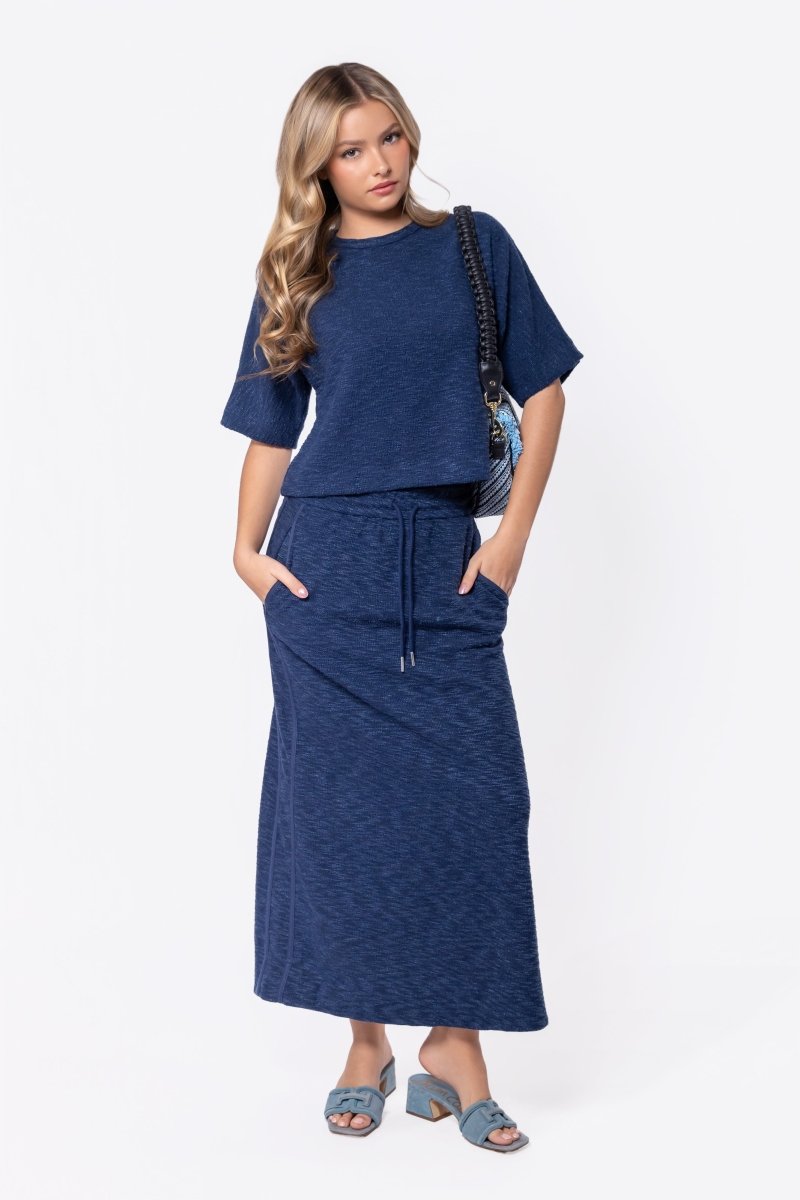 Malia Skirt (Navy)