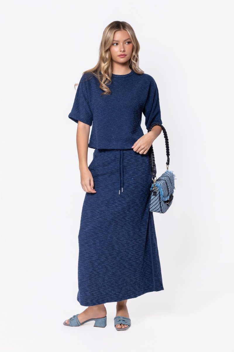 Malia Top (Navy)