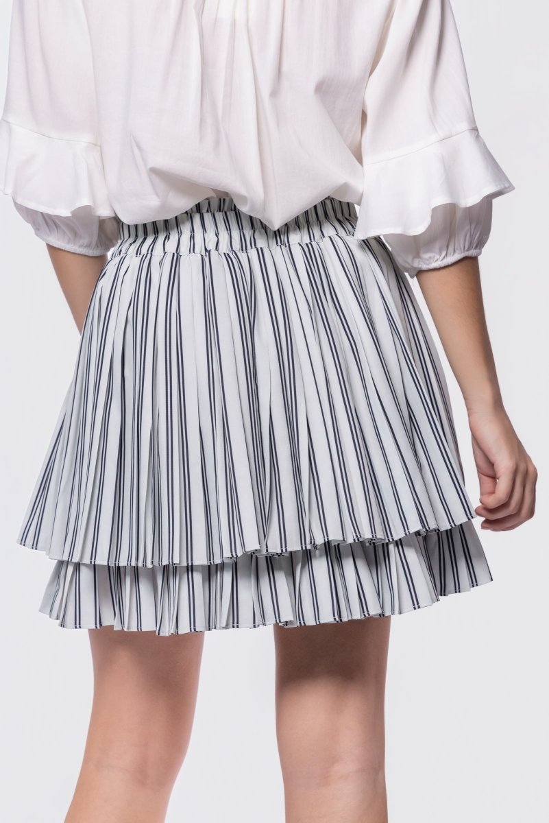 Maria Skirt (White/Black)