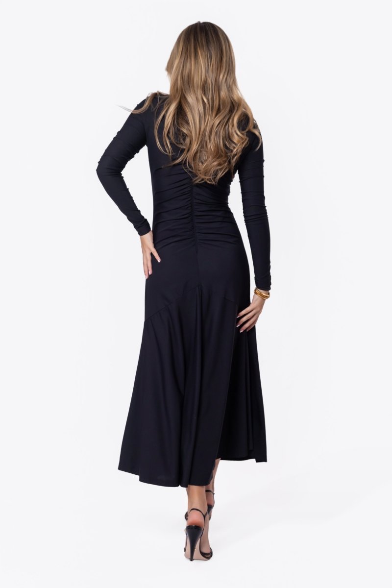 Mariella Dress (Black Solid)