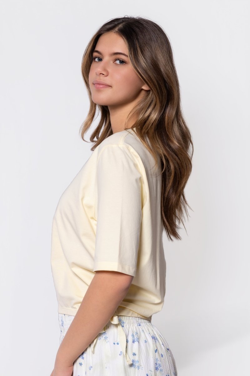 Mila Top (Light Yellow)