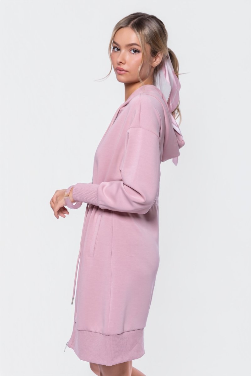 Mina Dress 37" (Indy Pink)
