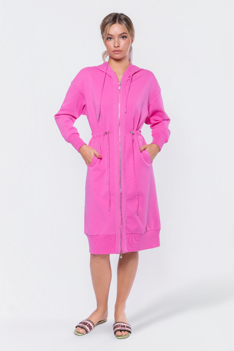 Mina Dress 42" (Bubble Pink)