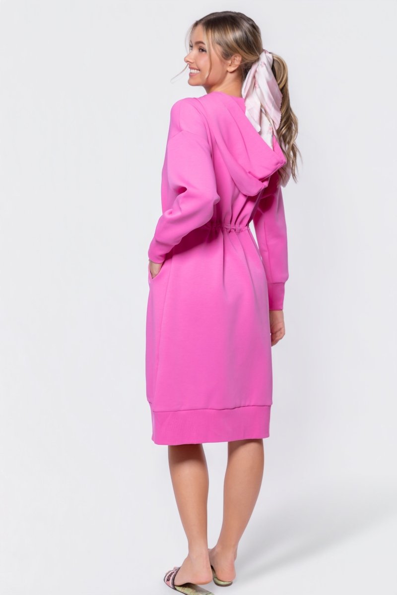 Mina Dress 42" (Bubble Pink)