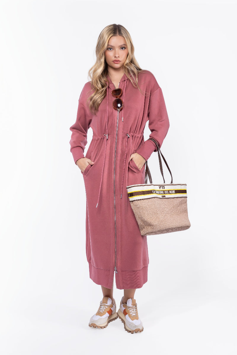 Mina Dress 50" (Dusty Rose)