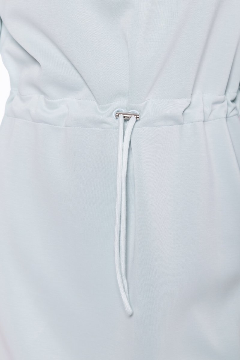 Mina Half Zip Dress 42" (Mint)