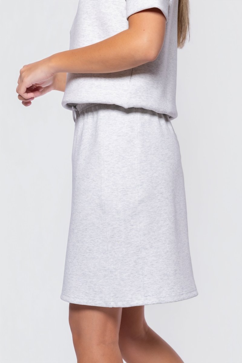 Mina Skirt 20" (Light Grey)