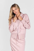 Mina Zip Up Jacket (Pink)