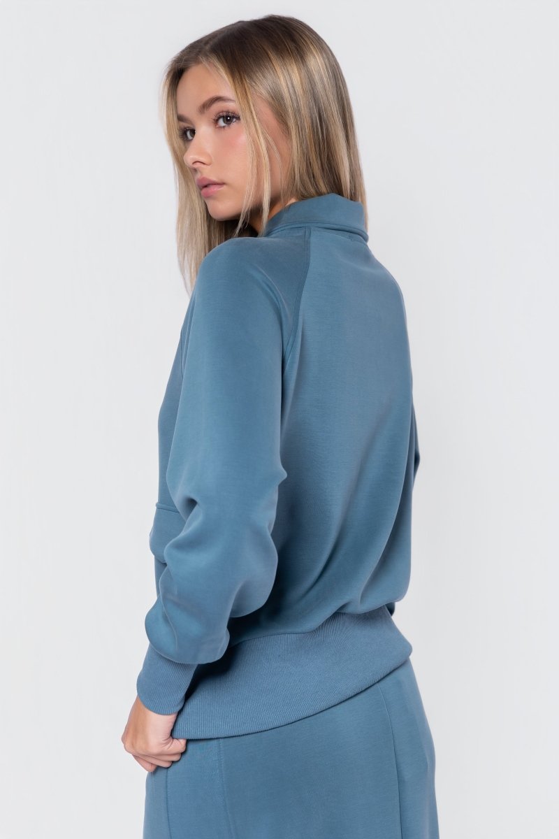 Mina Zip Up Jacket (Sage)