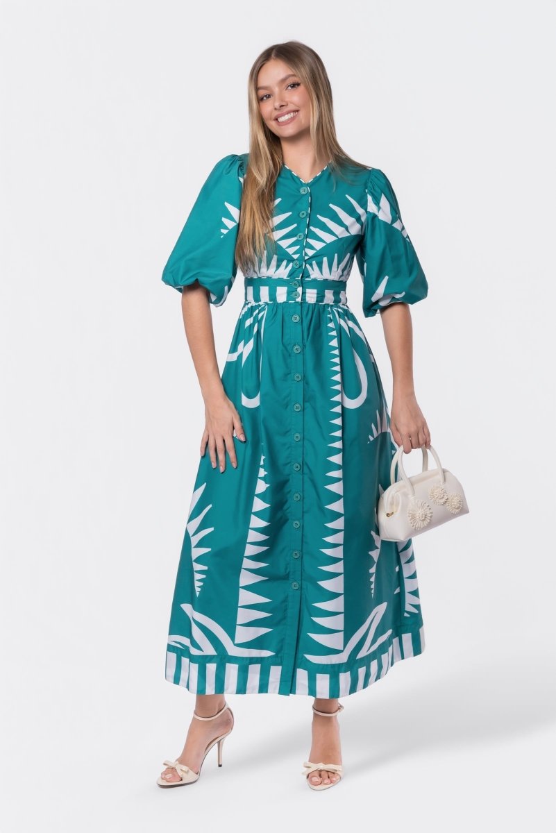 Mirella Dress (Green)
