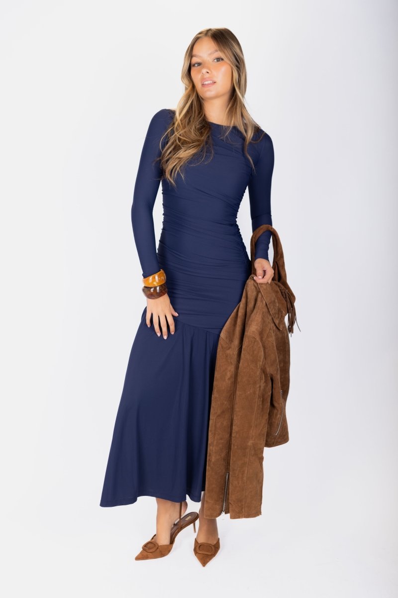 Miri Dress (Navy)