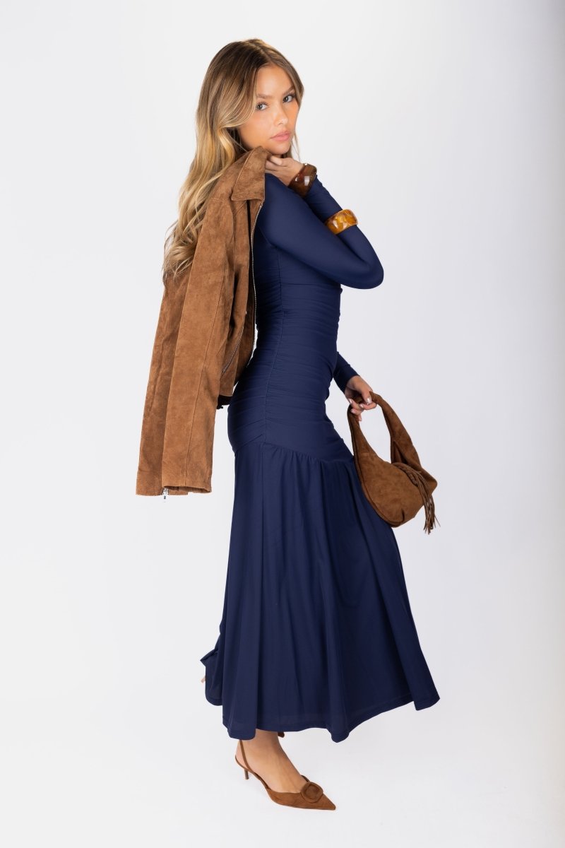 Miri Dress (Navy)