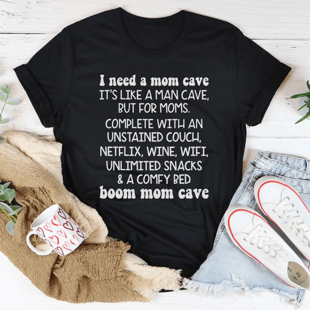 Mom Cave Tee