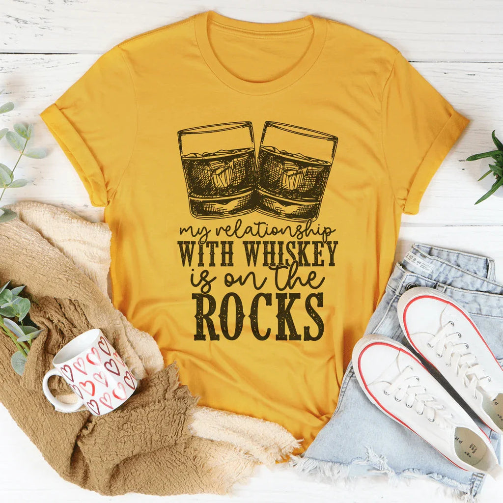 My Relationship Is On The Rocks Tee