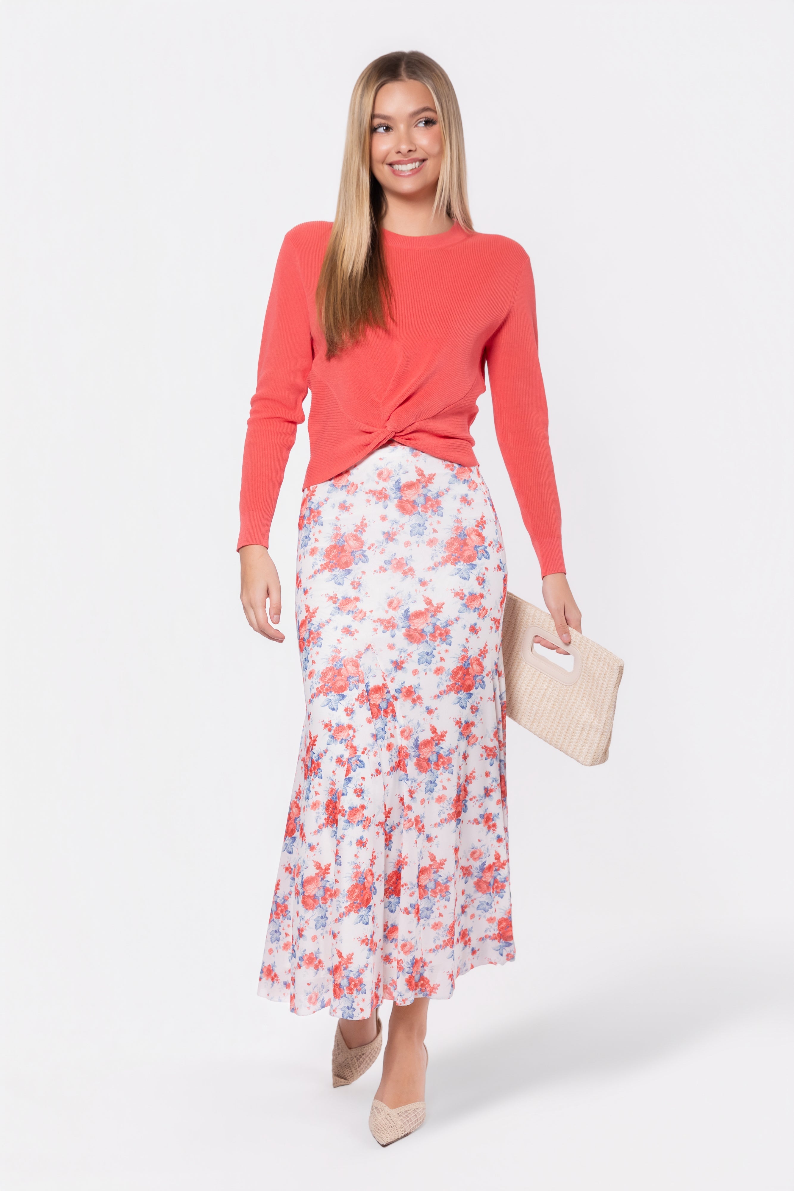 Natalia Skirt (Ivory Ground)