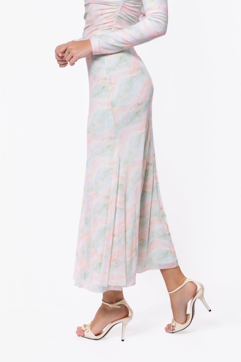 Natalia Skirt (Pink/Green)