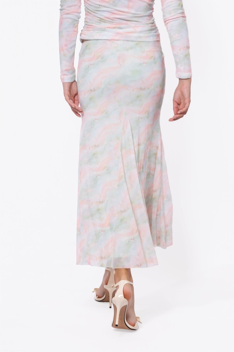 Natalia Skirt (Pink/Green)