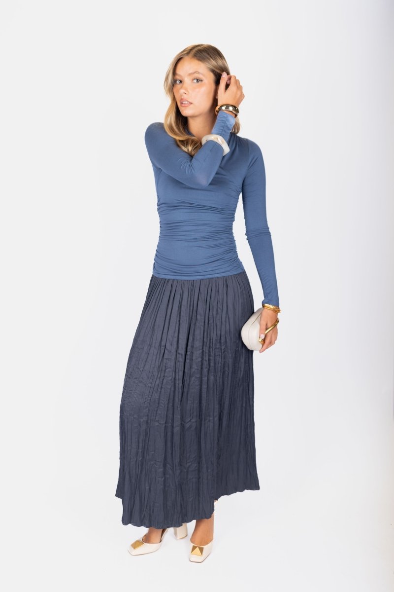Nicole Top (Deep Navy)