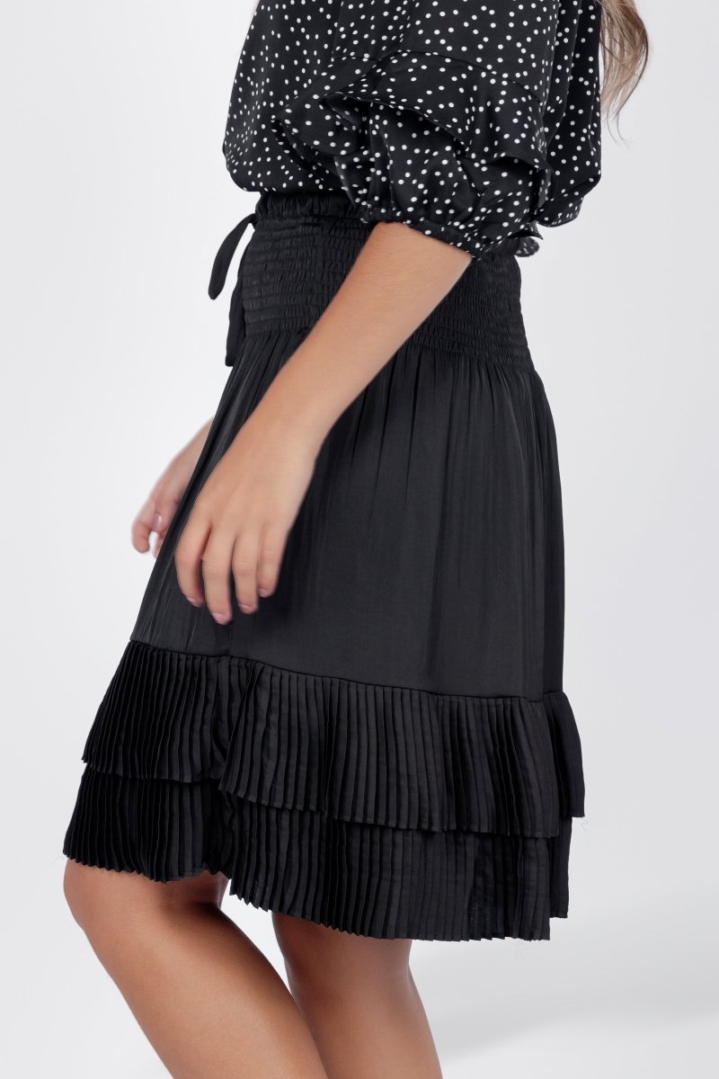 Nina Skirt (Black) 23"