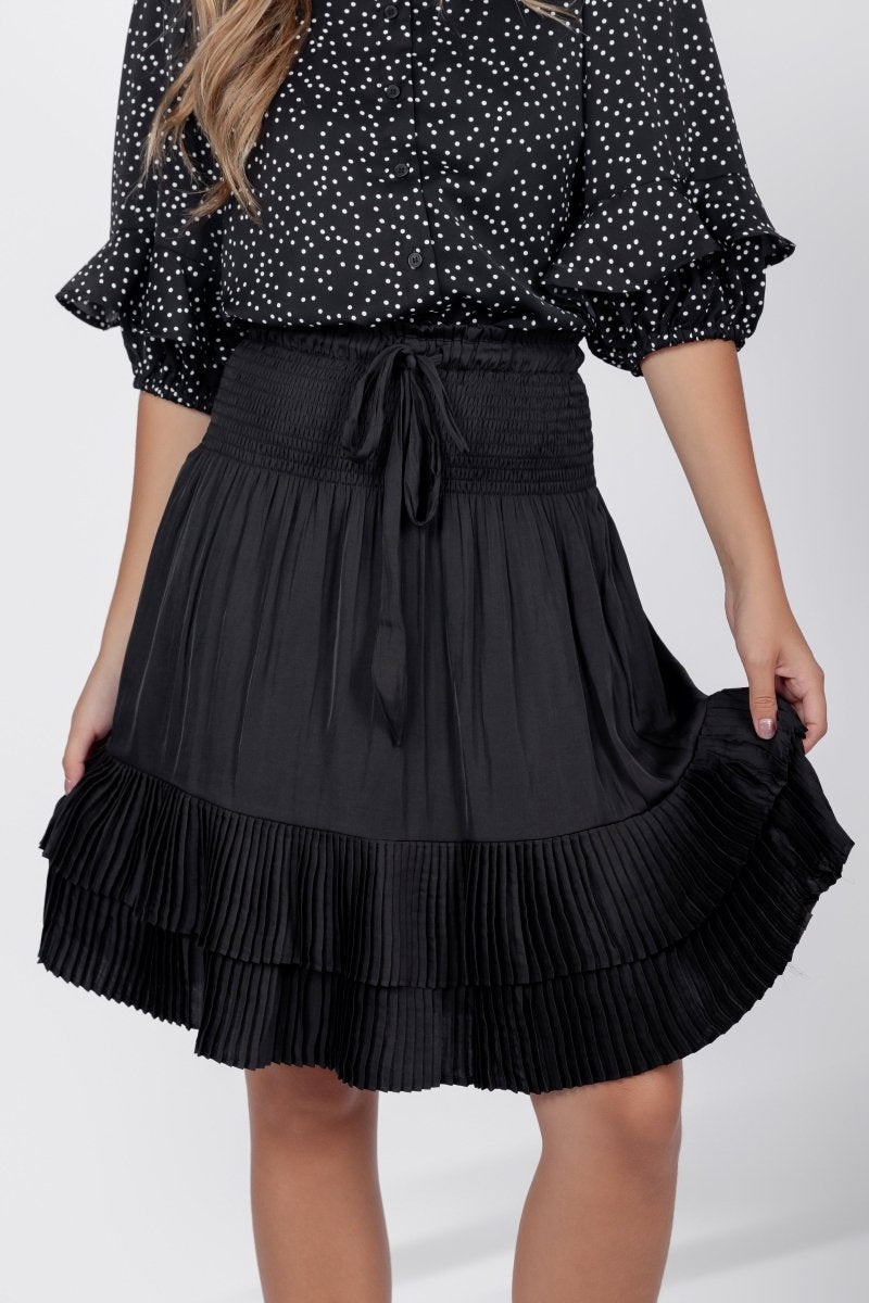 Nina Skirt (Black) 23"