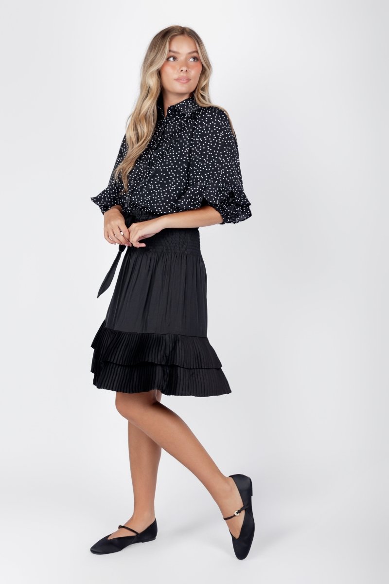 Nina Skirt (Black) 23"