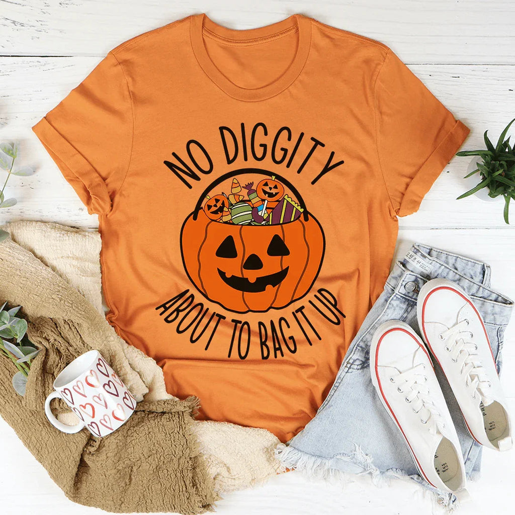 No Diggity About To Bag It Up Tee