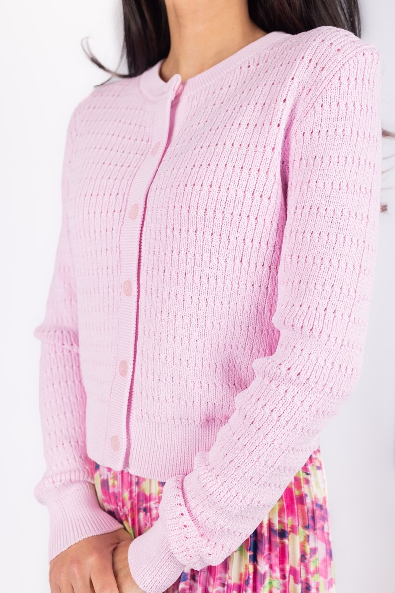 Paige Cardigan (Pink Blush)